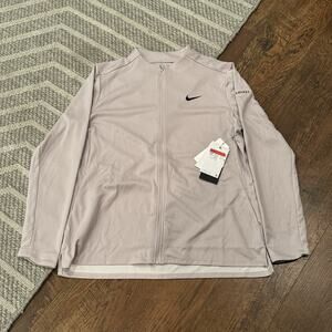 Nike Dri-FIT UV Advantage 1/2 Zip Golf Top PGA Purple DX1491-100 Women's Large